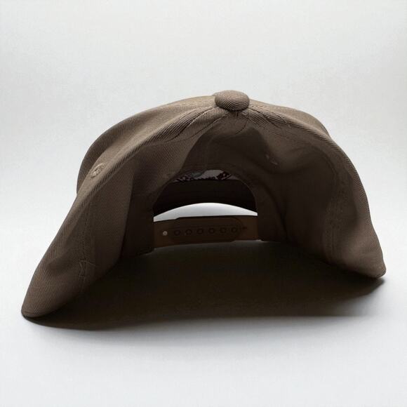 Retro Alabama Logo | Tan Embroidered Snapback | Mad Capper Texas - Picture 2 of 2